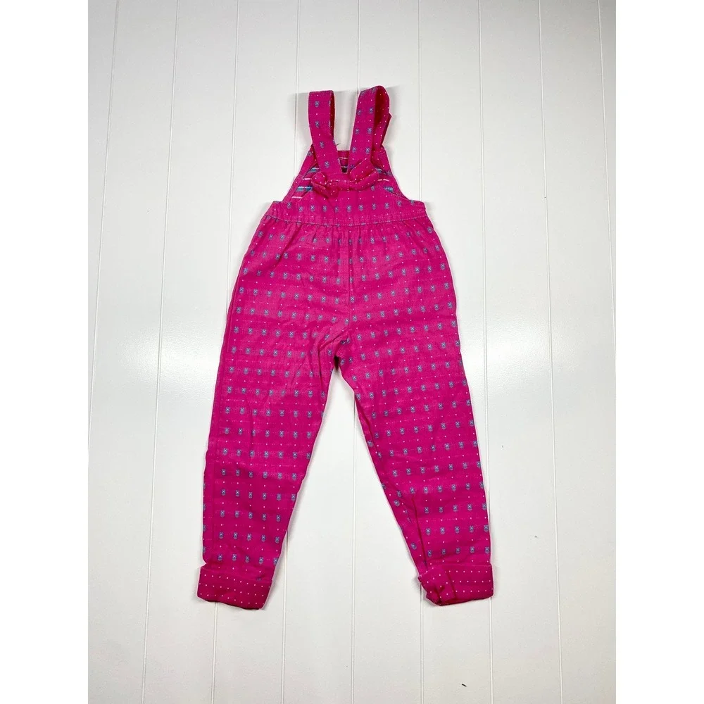 Vintage Oshkosh BGosh‎ Floral Overalls, Size 5, Made in USA